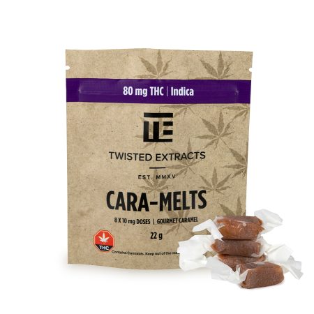 Buy cannabis-infused caramel candies from the most reliable MoM dispensary in Canada. Twisted Extracts cara-melts are delicious and potent.