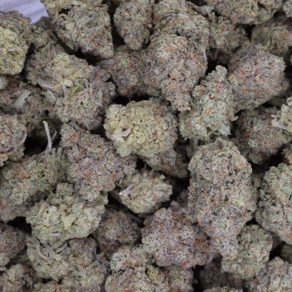 Blue Cheese was bred by crossing Blueberry and UK Cheese. This Hybrid strain has an unforgettable pungent taste, and delivers a deep body stone.