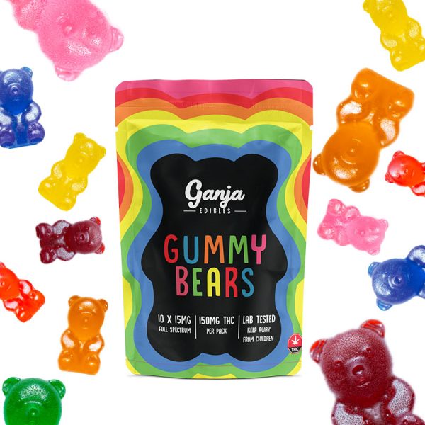 Buy Ganja Bear Sour edibles and other weed gummies online with free shipping.