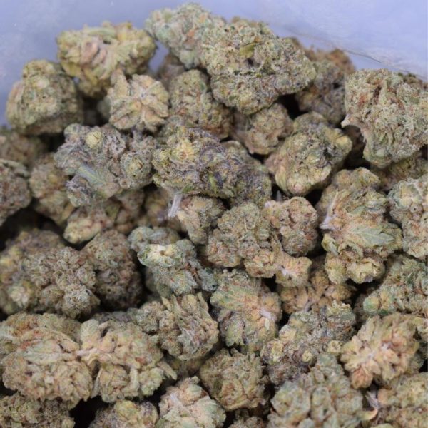 Frosted Fruit Cake is an indica dominant hybrid strain that comes from Fruity Pebbles and Wedding Cake's genetics.