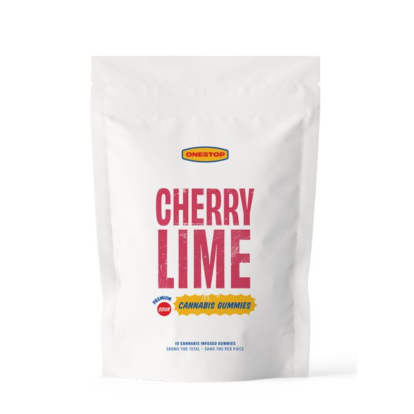 OneStop Cherry Lime THC Gummies (500 MG)