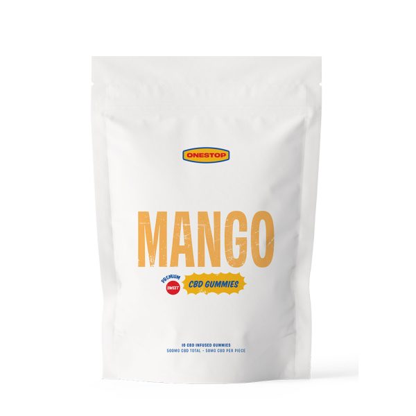 OneStop Mango CBD Gummies (500 MG)