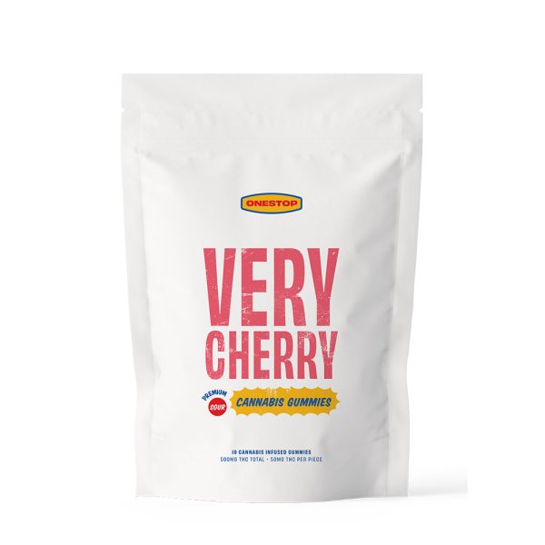 OneStop Very Cherry THC Gummies (500 MG)