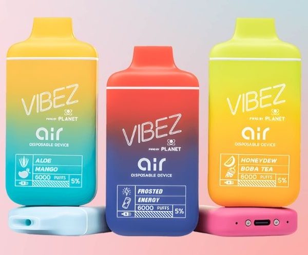 Vibez Air Vapes (5% Nicotine)