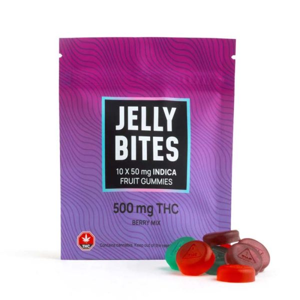Jelly Bites (Indica 500 MG THC) - Full Spectrum