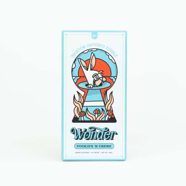 Wonder Psilocybin Chocolate Bar - Cookie N' Creme (6g)