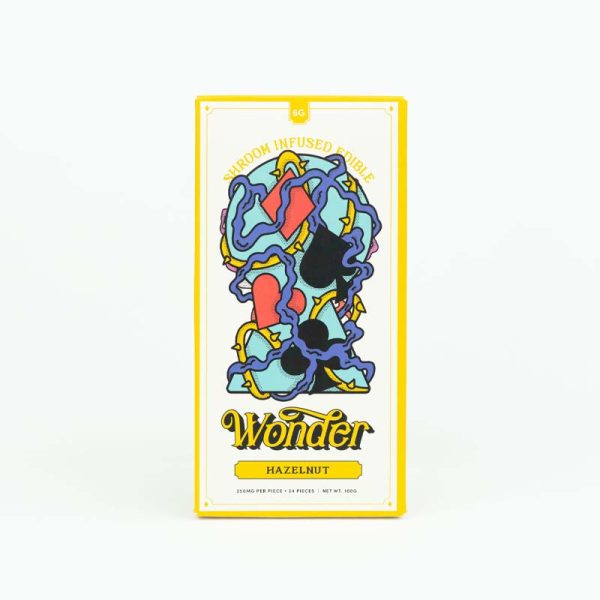 Wonder Psilocybin Chocolate Bar - Hazelnut (6g)