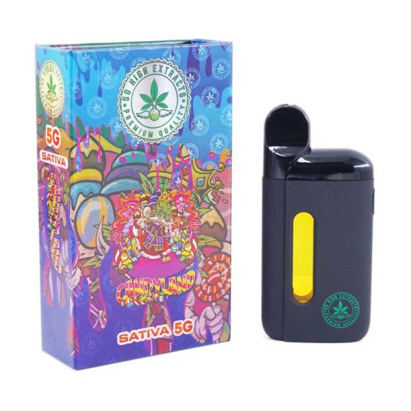 5 ML Disposable Vapes - Candyland - So High Extracts