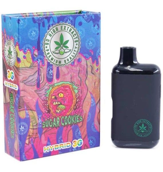 3 ML Disposable Vapes - Sugar Cookies (Hybrid) - So High Extracts