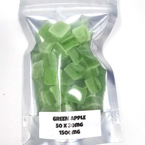 Bulk Edibles 1500 MG THC - Green Apple