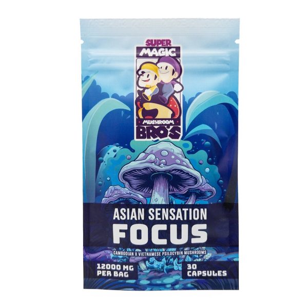 Super Magic Mushroom Bros - Asian Sensation Focus Capsules