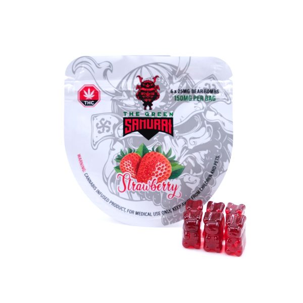 The Green Samurai – Bear Bombs 150mg