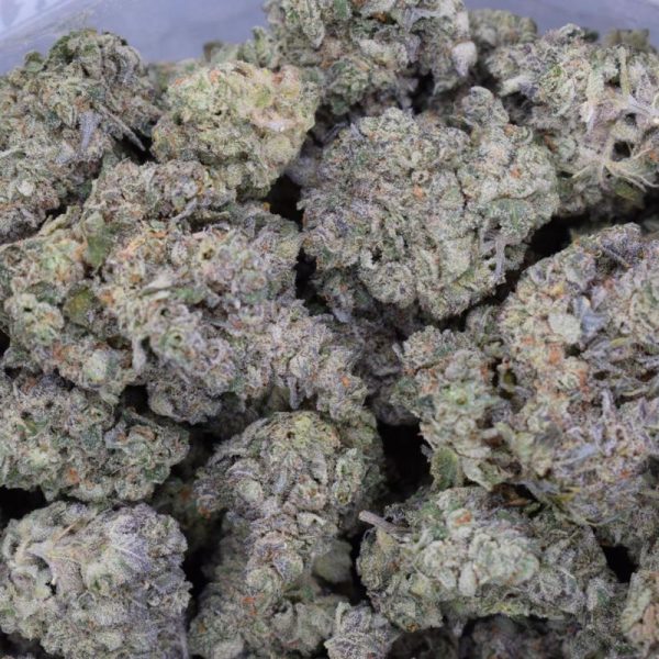 Premium Durban Poison cannabis buds grown in British Columbia
