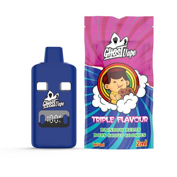 Ghost Vape - Rainbow Belts & Boy Scout Cookie - 2G