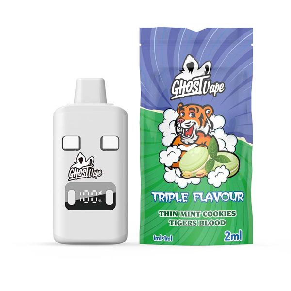 Ghost Vape - Thin Mint Cookies & Tiger Blood - 2G