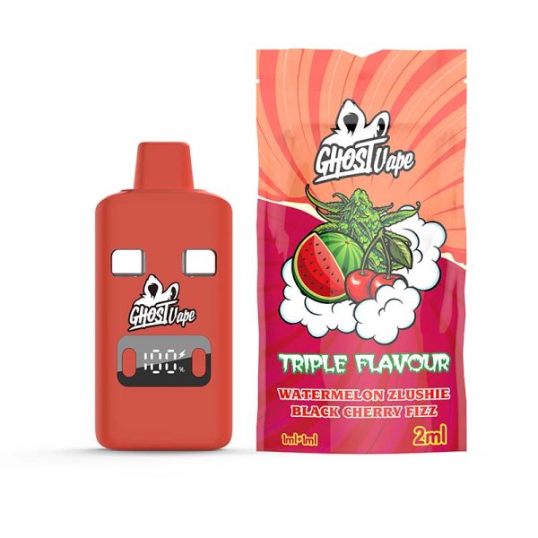 Ghost Vape - Watermelon Zlushie & Black Cherry Fizz - 2G