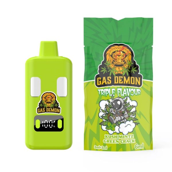Gas Demon - Kush Mitz x Green Crack Vape - 6G THC