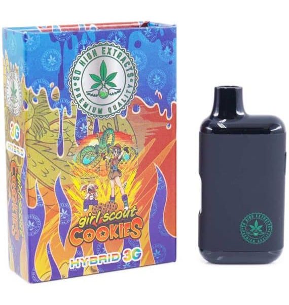3 ML Disposable Vapes - Girl Scout Cookies (Hybrid) - So High Extracts