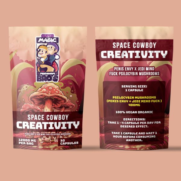 Super Magic Mushroom Bros - Space Cowboy Creativity Capsules