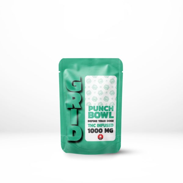 Grid Edibles - Punch Bowl 1000MG THC