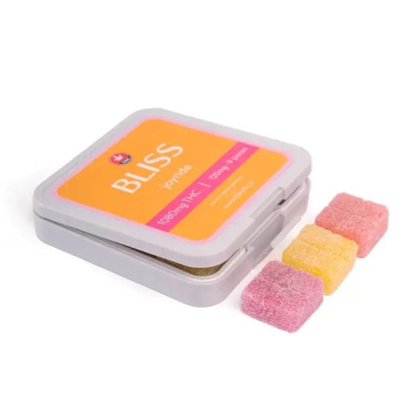 Bliss Joyride Gummies (1080 MG THC)