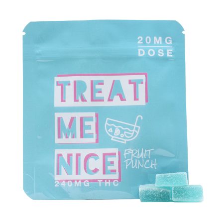 Treat Me Nice Gummies - Fruit Punch (240MG)