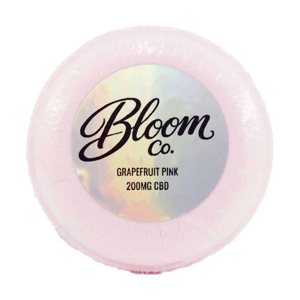 Bloom Bath Bombs - Grapefruit Pink - 200 MG CBD
