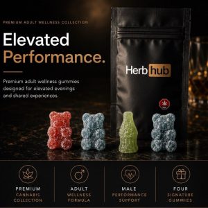 Herb Hub Wellness Candies — Sildenafil 25 MG + THC 30 MG